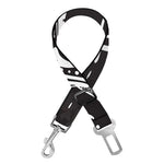 Black And White Eye of Providence Print Dog Seat Belt