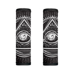 Black And White Eye of Providence Print Handle Covers