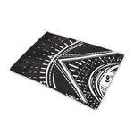 Black And White Eye of Providence Print Pet Cooling Mat Cover
