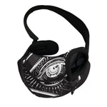 Black And White Eye of Providence Print Pet Sling Carrier