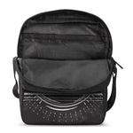 Black And White Eye of Providence Print Rectangular Crossbody Bag
