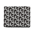 Black And White Eyeball Pattern Print Bifold Wallet