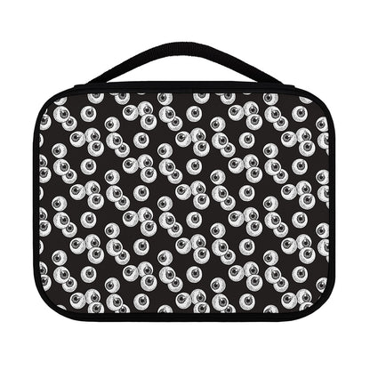 Black And White Eyeball Pattern Print Classic Bible Case