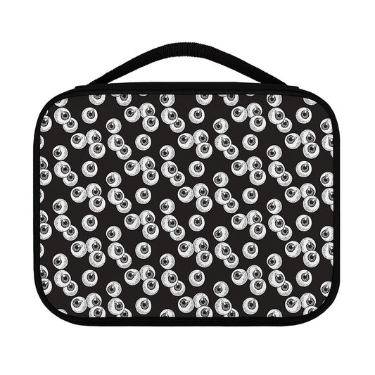 Black And White Eyeball Pattern Print Classic Bible Case
