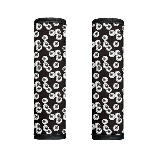 Black And White Eyeball Pattern Print Handle Covers