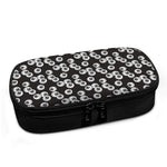 Black And White Eyeball Pattern Print Insulin Cooler Travel Case