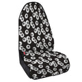 Black And White Eyeball Pattern Print Waterproof Car Seat Cover