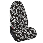 Black And White Eyeball Pattern Print Waterproof Car Seat Cover