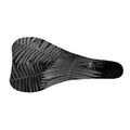 Black And White Fern Leaf Print Bicycle Seat Cover