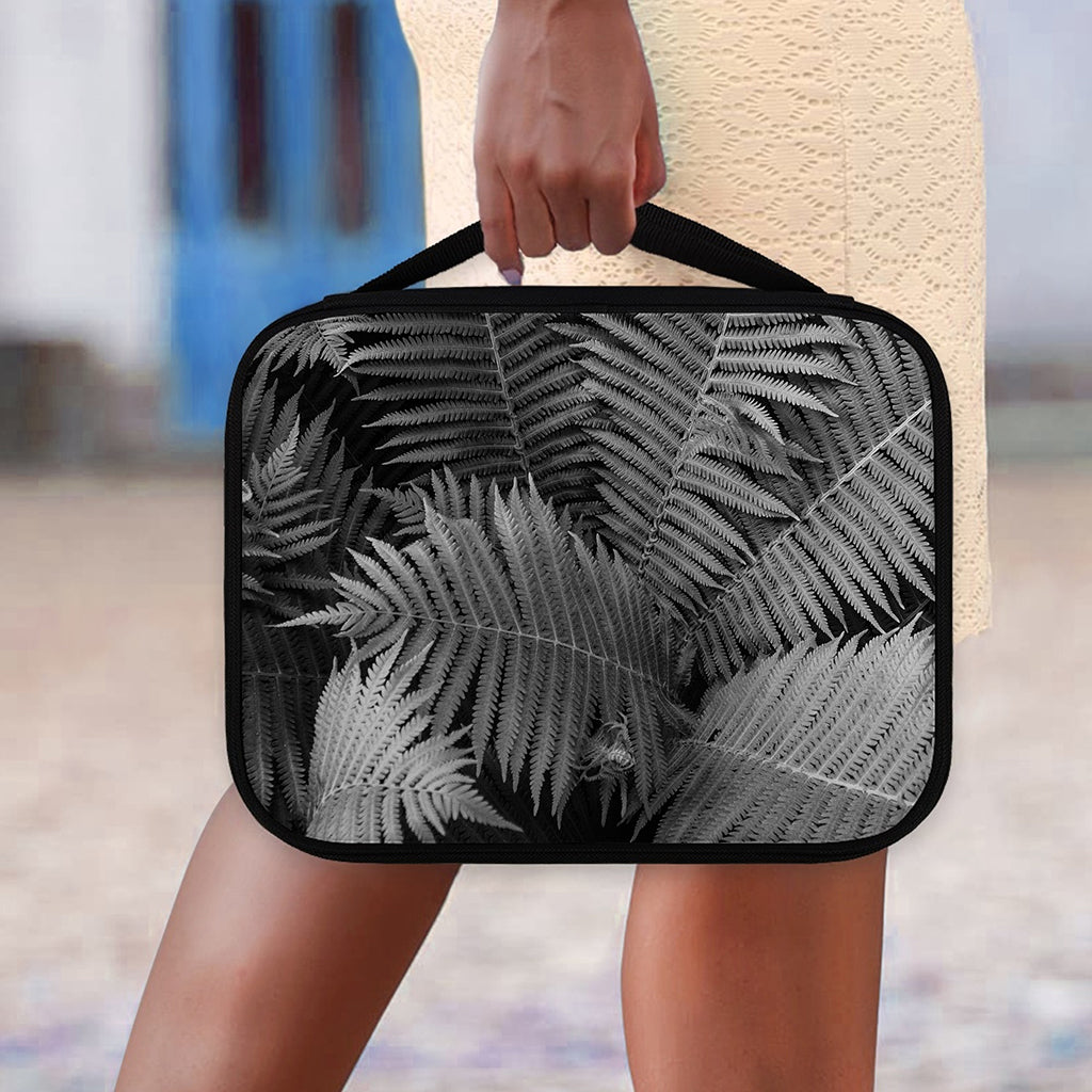 Black And White Fern Leaf Print Classic Bible Case