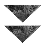 Black And White Fern Leaf Print Dog Bandana