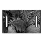Black And White Fern Leaf Print Golf Cart Seat Cover