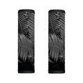 Black And White Fern Leaf Print Handle Covers