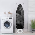 Black And White Fern Leaf Print Ironing Board Cover