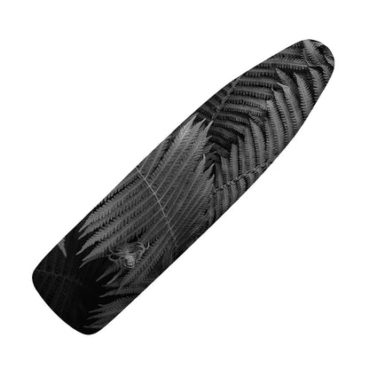 Black And White Fern Leaf Print Ironing Board Cover