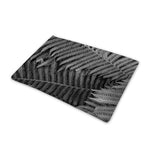 Black And White Fern Leaf Print Pet Cooling Mat Cover