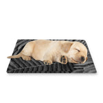 Black And White Fern Leaf Print Pet Cooling Mat Cover
