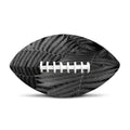 Black And White Fern Leaf Print Rugby Ball