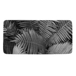 Black And White Fern Leaf Print Towel