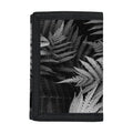 Black And White Fern Leaf Print Trifold Wallet