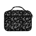 Black And White Flower Print Briefcase Bible Bag