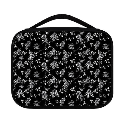Black And White Flower Print Classic Bible Case