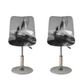 Black And White Funny Donkey Print Bar Stool Covers