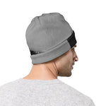 Black And White Funny Donkey Print Beanie