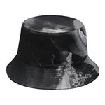 Black And White Funny Donkey Print Bucket Hat