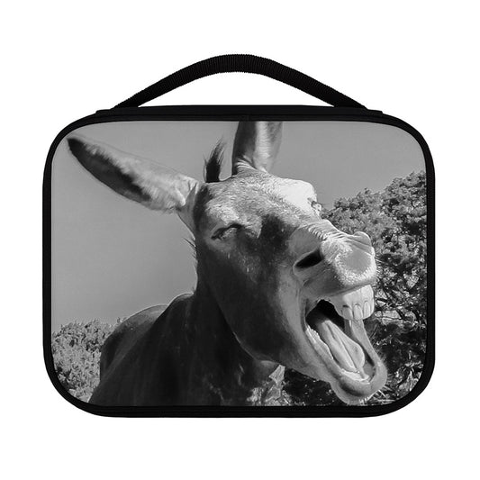 Black And White Funny Donkey Print Classic Bible Case