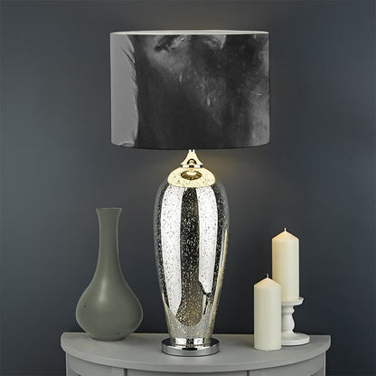 Black And White Funny Donkey Print Drum Lamp Shade