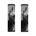 Black And White Funny Donkey Print Handle Covers