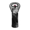 Black And White Funny Donkey Print Single Neoprene Wine Tote