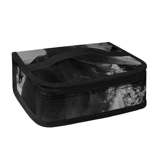 Black And White Funny Donkey Print Small Lunch Bag