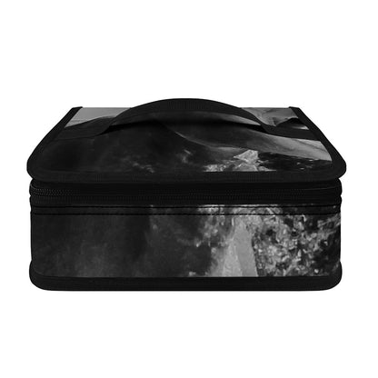 Black And White Funny Donkey Print Small Lunch Bag