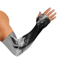 Black And White Funny Donkey Print Sun Protection Arm Sleeves