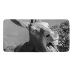 Black And White Funny Donkey Print Towel