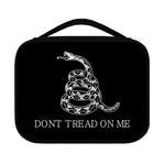 Black And White Gadsden Flag Print Classic Bible Case