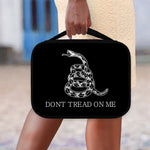 Black And White Gadsden Flag Print Classic Bible Case