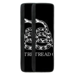 Black And White Gadsden Flag Print Refrigerator Handle Covers