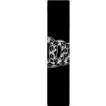 Black And White Gadsden Flag Print Table Runner