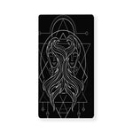 Black And White Gemini Sign Print Baby Crib Sheet