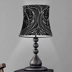 Black And White Gemini Sign Print Bell Lamp Shade