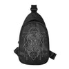 Black And White Gemini Sign Print Chest Bag