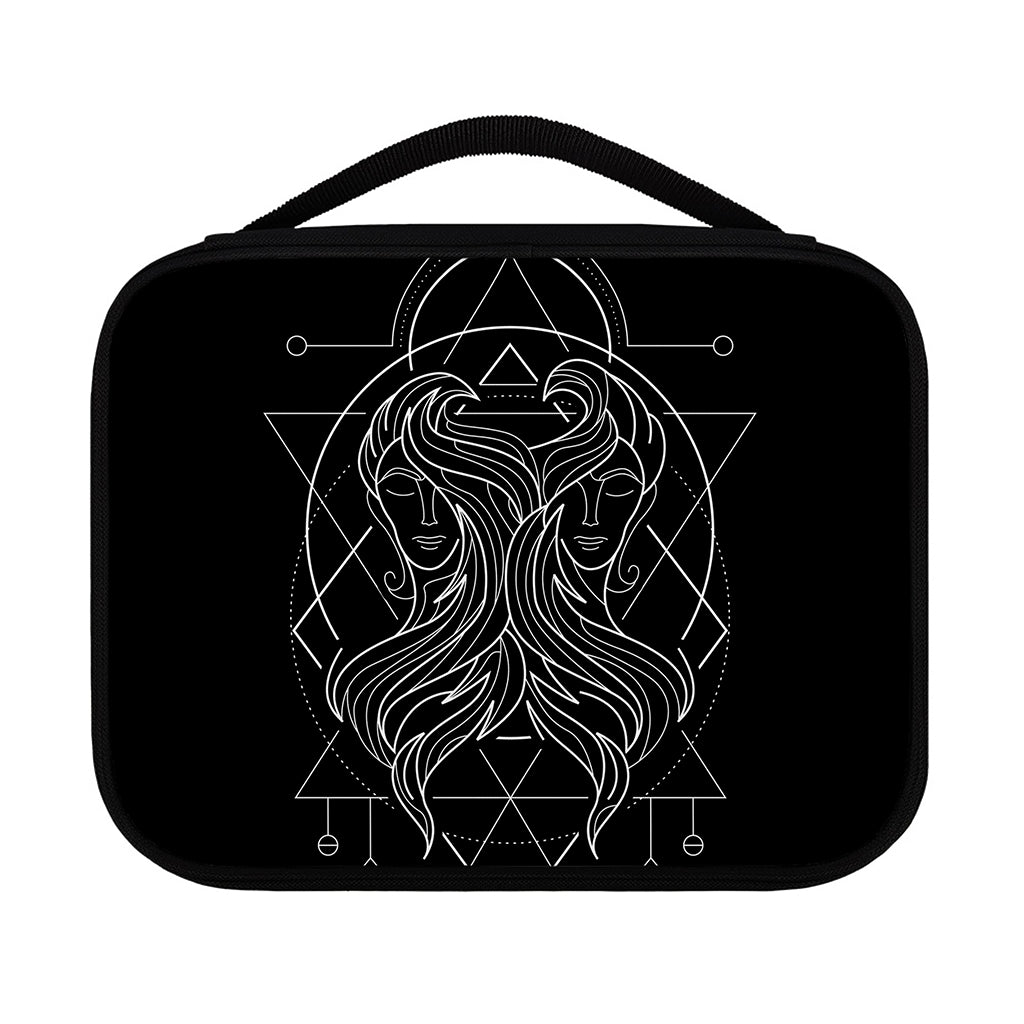 Black And White Gemini Sign Print Classic Bible Case