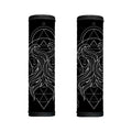 Black And White Gemini Sign Print Handle Covers