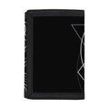 Black And White Gemini Sign Print Trifold Wallet