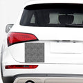 Black And White Geometric African Print Car Sticker