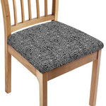 Black And White Geometric African Print Chair Cushion Cover