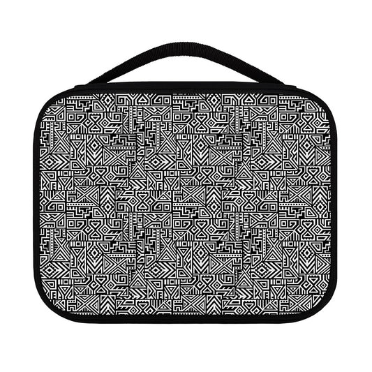 Black And White Geometric African Print Classic Bible Case